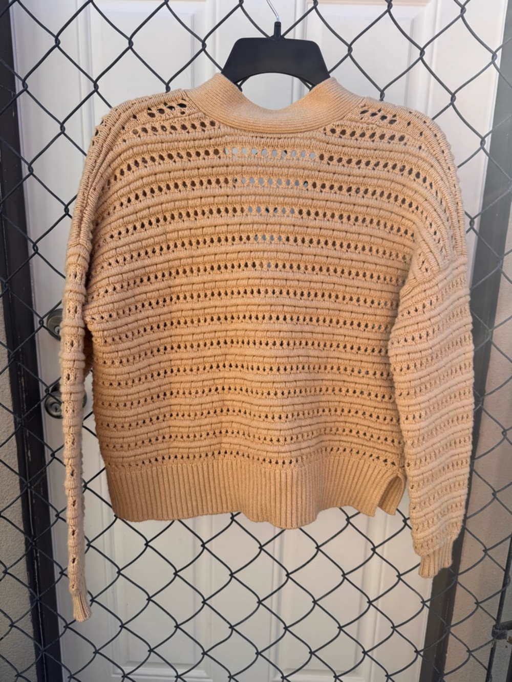 Madewell Camel Button-Up Cardigan - Picture 2 of 6